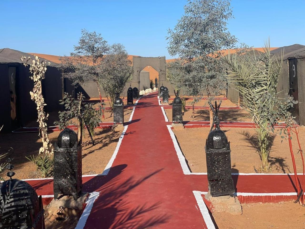 Merzouga Camel Trekking Camp Exterior photo