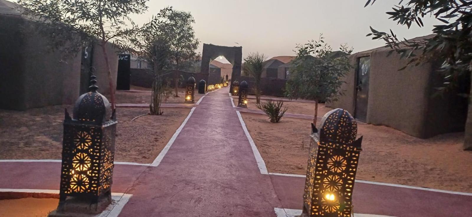 Merzouga Camel Trekking Camp Exterior photo