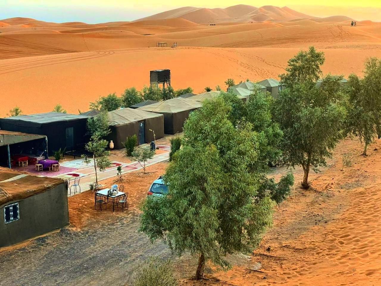Merzouga Camel Trekking Camp Exterior photo