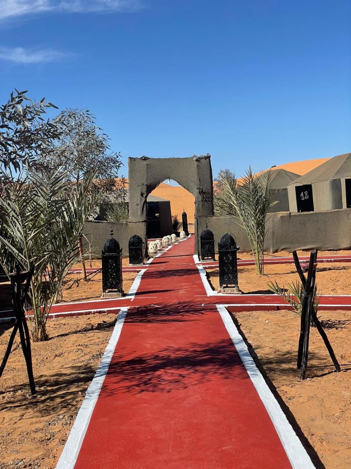 Merzouga Camel Trekking Camp Exterior photo